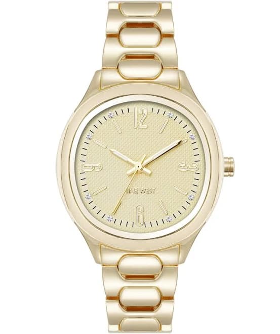 Round Link Bracelet Watch