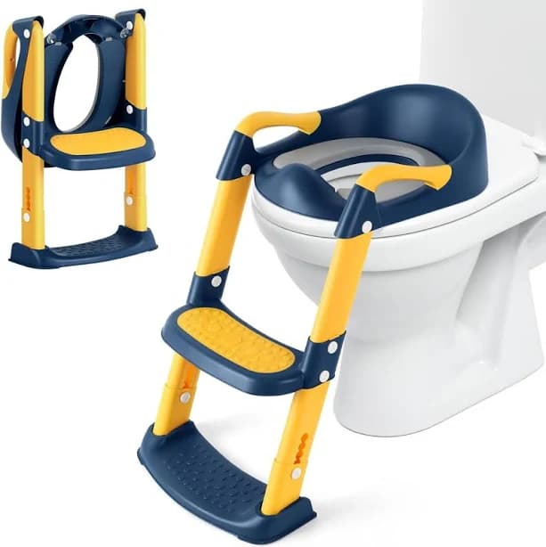 Toddler Toilet Seat with Step Stool