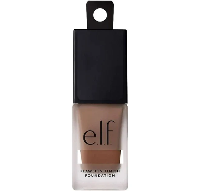 elf Chocolate Cosmetics Flawless Satin Foundation Chocolate 0.68 Fl Oz1