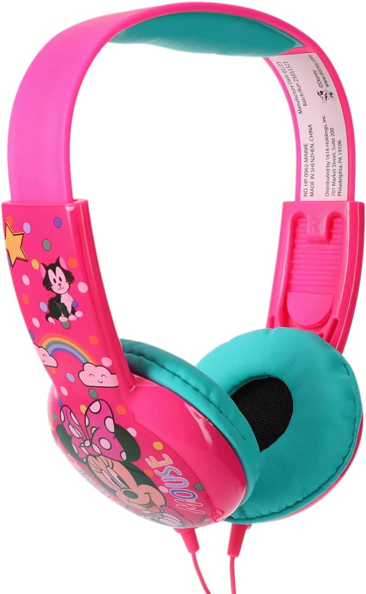 Disney Minnie Mouse Kid Safe Headphones