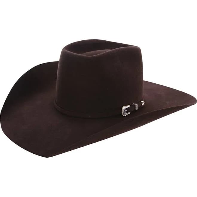 American Hats Co. 10x Felt Open Crown Cowboy Hat