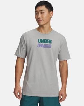 Under Armour Men's Block Logo Short Sleeve T-Shirt