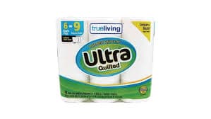 Trueliving Ultra Quilted 2-Ply 74 Sheets per Roll Paper Towels (6 ct) | Delivery Near Me - Doordash
