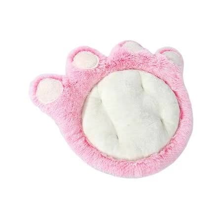 Pet Bed Paw Print Pet Bed for Dogs and Cats, Universal Size for All Seasons, Soft Polyester Material, Warm and Cozy Bed for Small Medium Pets,