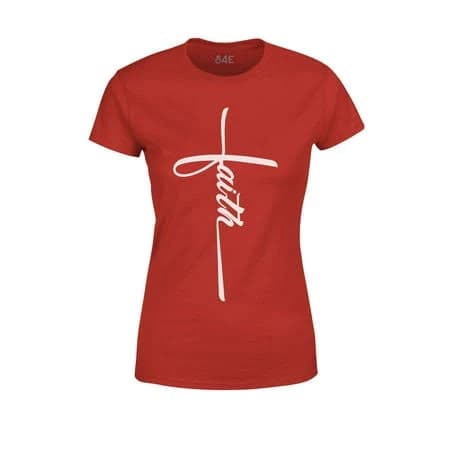 S4e Women's Faith Cross T-Shirt