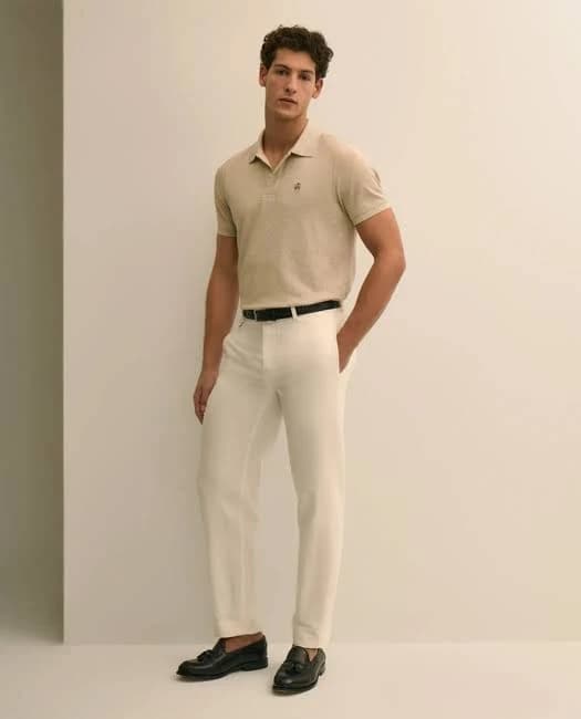 Brooks Brothers Men's Linen-Cotton Pants