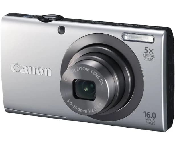 Canon PowerShot A2300 16.0 MP Digital Camera with 5x Optical Zoom