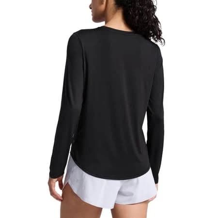 Crz Yoga Lightweight Long Sleeve Workout Shirts for Women Gym Running Tshirts Athletic Training Tops