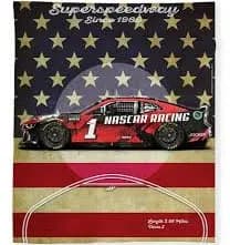 Talladega Superspeedway NASCAR Racing Fleece Blanket