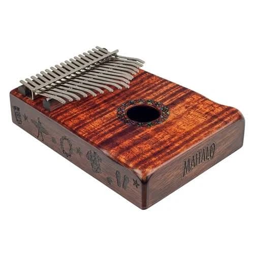 Mahalo Flame Koa Kalimba