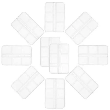 Bestoyard 10Pcs Multi Grid Storage Box Organizer
