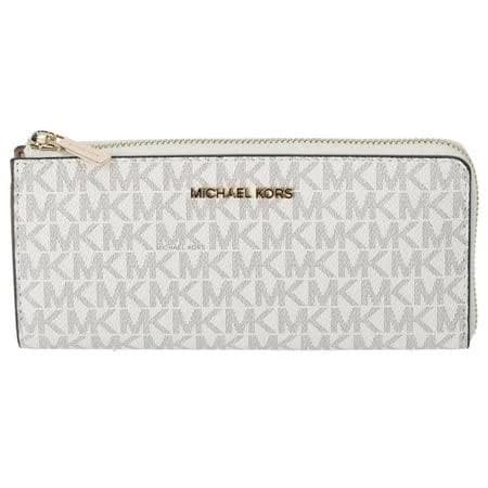 Michael Kors Jet Set Travel Large Logo Quarter-Zip Wallet