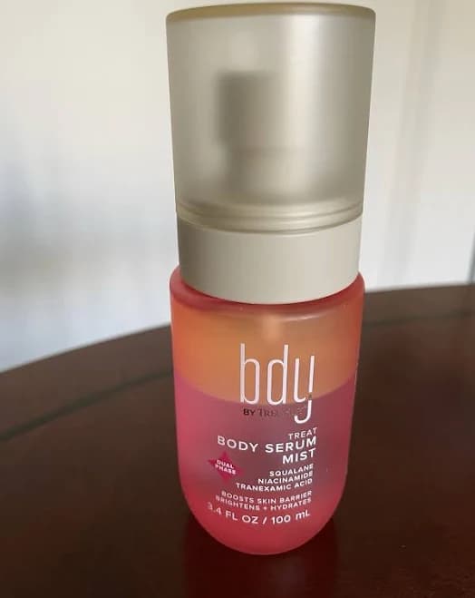 BDY by Tree Hut Body Serum Mist 3.4 Fl Oz 100 ml