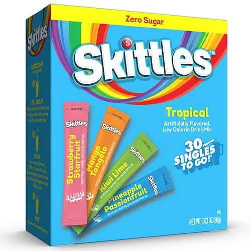 Skittles Tropical Variety Pack Drink Mix