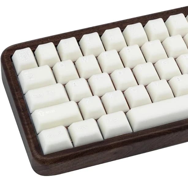 GEKUCAP Milky White PBT Keycaps
