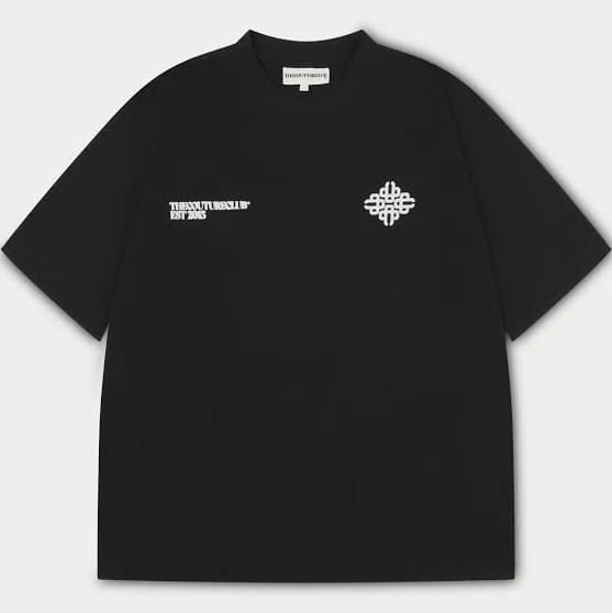 The Couture Club Blurred Graphic Emblem T-Shirt