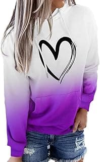 Womens Hoodies Fall Long Sleeve Drawstring Pullover Tops With Pockets Girls' Fashion Loose Casual Sweatshirt For Women