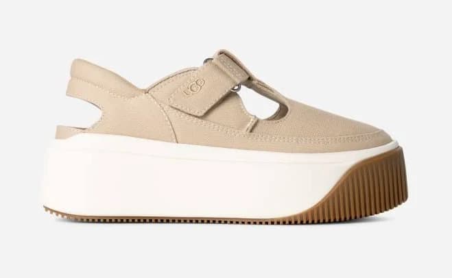 UGG Women's EZ-Duzzit Platform T-Strap Sneakers