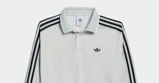 adidas Long Sleeve Polo Jersey (Gender Neutral) - Grey | Free Shipping with adiClub