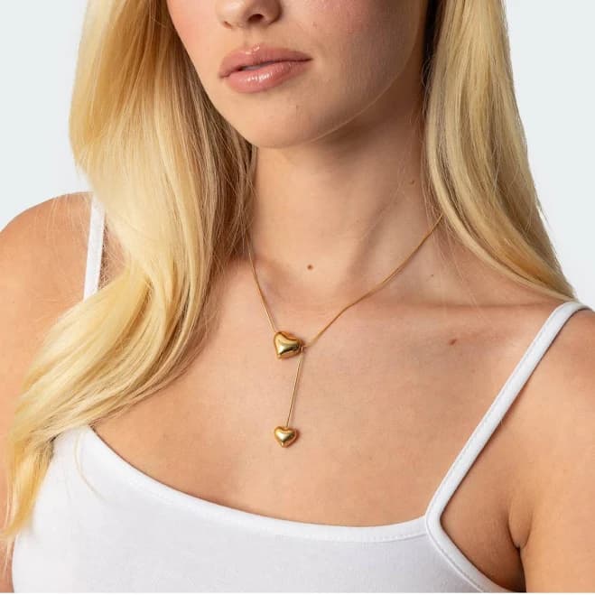 Heart Duo Necklace