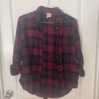 Flannel Burgundy with Navy size “L” Passport | Mercari