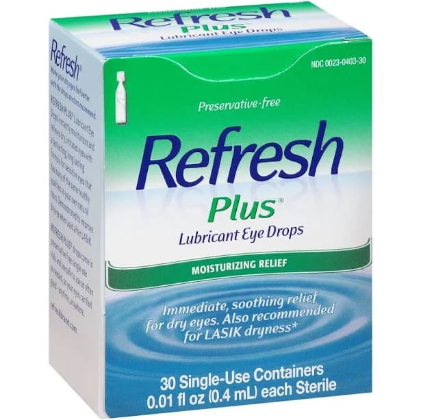 Refresh Plus Lubricant Eye Drops