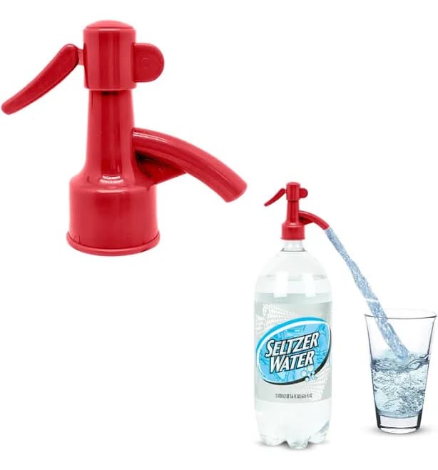 Sodafall Fizz Saver Soda Bottle Dispenser