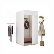 Amazon.com: Portable Changing Room Fitting Rooms In Photo Studios And Clothing Stores 95% Shading Rate, Easy To Install For Office Privacy Partition Curtain Theater Pool Party ( Color : H , Size : 80x80x200cm ) : Baby