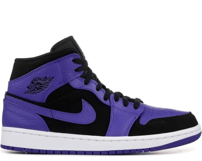 Air Jordan 1 Mid 'Dark Concord' | Purple | Men's Size 7