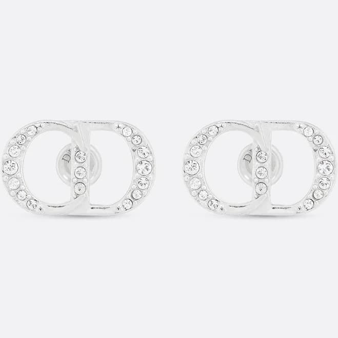 Dior Men's CD Icon Crystal Earrings