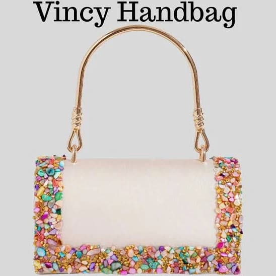 Rhinestone Beaded Clutch