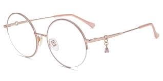 Women's semi-rimless Metal eyeglasses | Firmoo.com