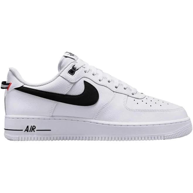 Nike Air Force 1 '07 LV8 'White Black Bright Crimson' | Men's Size 12