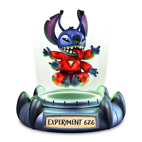 Disney Stitch Illuminated Levitating Sculpture