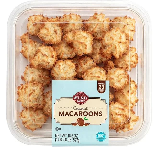 Wellsley Farms Coconut Macaroons, 18.6 oz