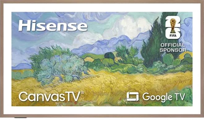 Hisense S7 Canvas Series 4K QLED Smart Google TV
