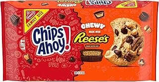 Chewy Chocolate Chip Cookies with Reese's Peanut Butter Cups, Family Size, 14.25 oz