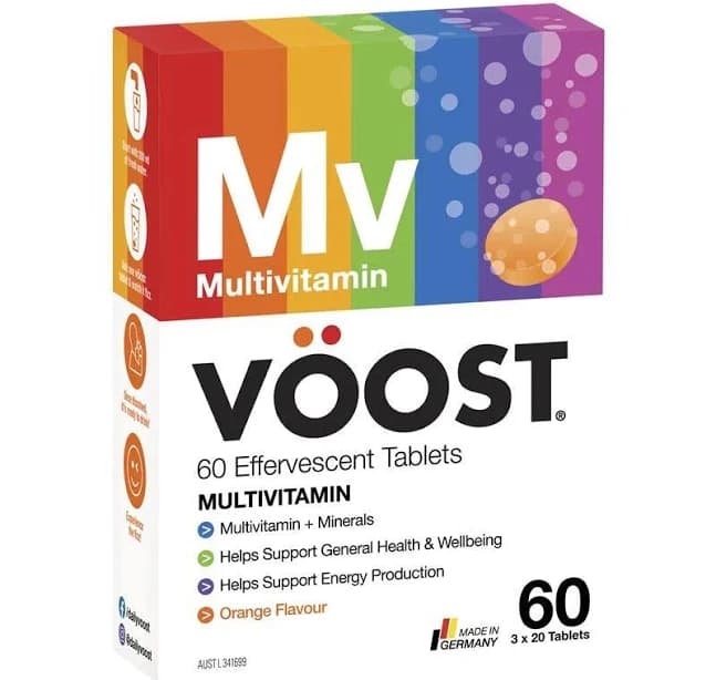 Voost Multivitamin Effervescent 60 Pack