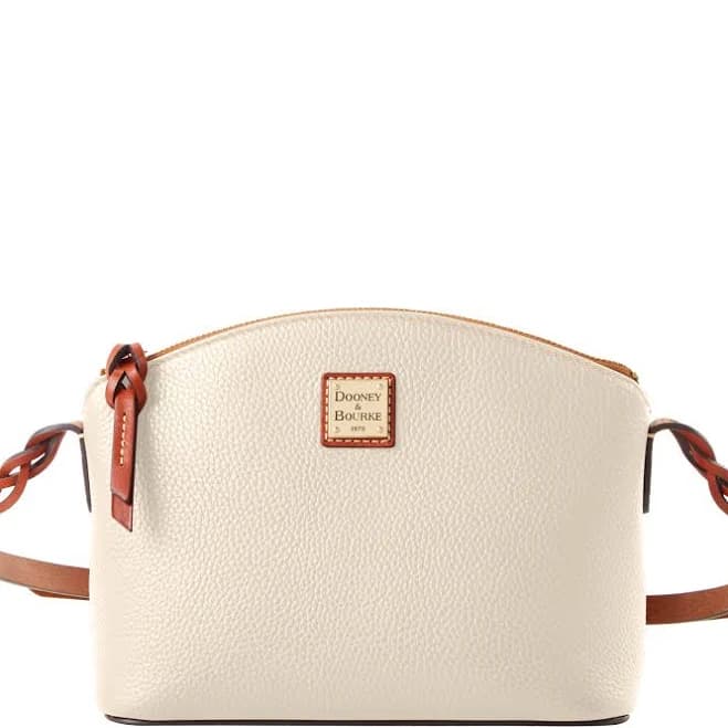 Dooney & Bourke Women's Pebble Grain Penny Crossbody Leather Shoulder Bag