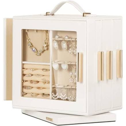 Mercer41 360° Rotating Jewelry Box