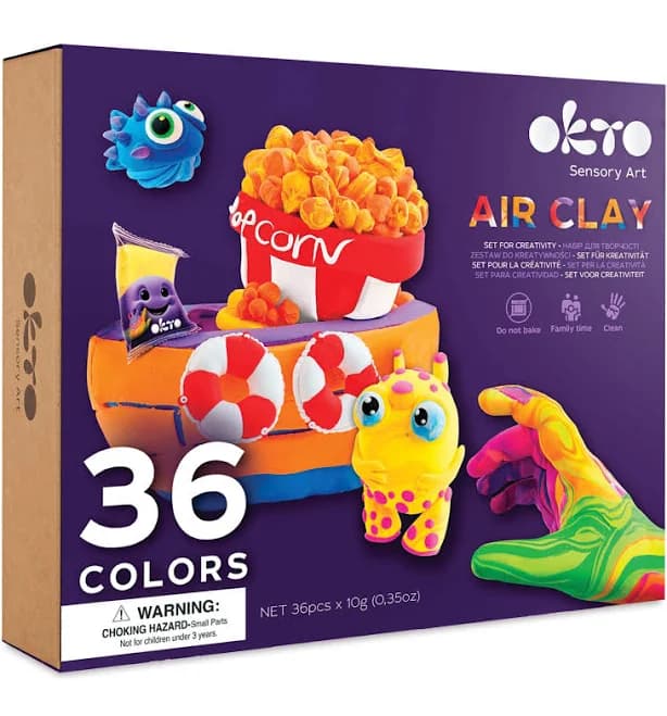OKTO Air Clay Set for Creativity