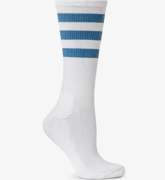CALFSOCK Unisex 3-Stripe Calf Socks