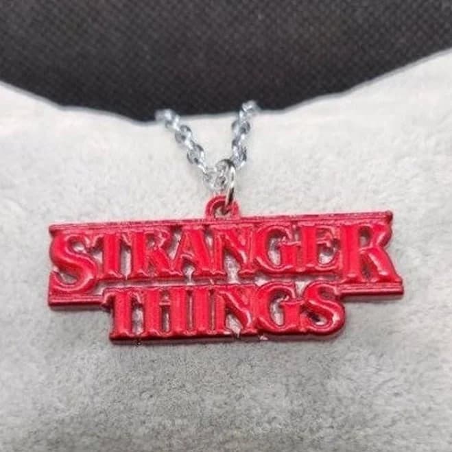 Netflix Stranger Things Necklace - Women | Color: Red