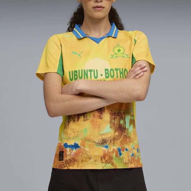 PUMA x KIDSUPER Mamelodi Sundowns Replica Women's Soccer Jersey Shoes