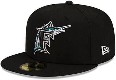 New Era Men's Florida Marlins 1997 World Series Patch Up 59FIFTY Fitted Hat