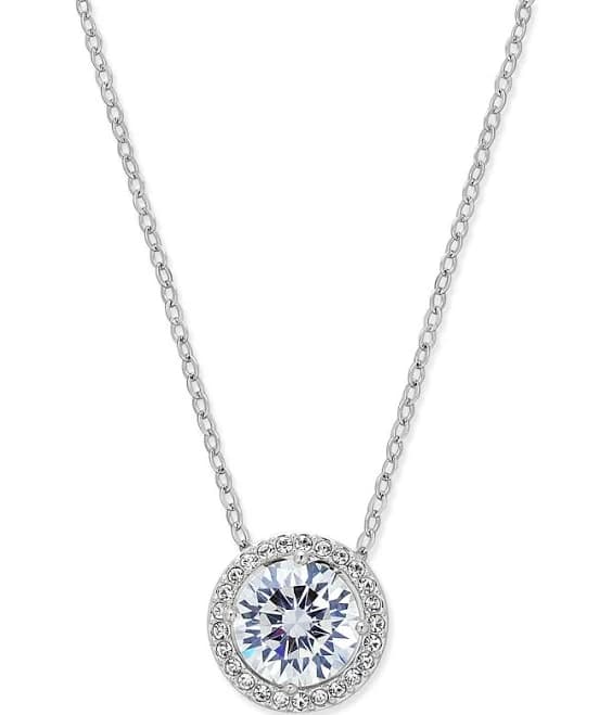 Danori 18K Gold-Plated Crystal Pendant Necklace