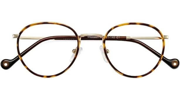 Narrow Retro-Vintage Windsor Round Glasses