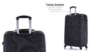 Amazon.com | InUSA ROYAL Hardside Luggage Set with Spinner Wheel | Spacious Travel Suitcases with Ergonomic GEL Handle and Studs | (20/28/32) 3 Piece Luggage Set | Black | Carry-Ons