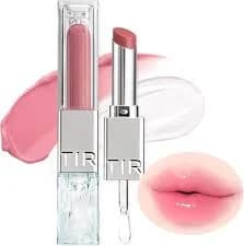 TIRTIR Melting Glow Dual Lip 05 Pinkua Balm 1.5g+PLUMPER 1.5g From Japan