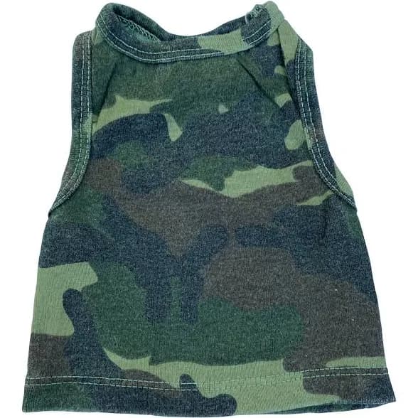 Olive Camo Straight Bottom Tank